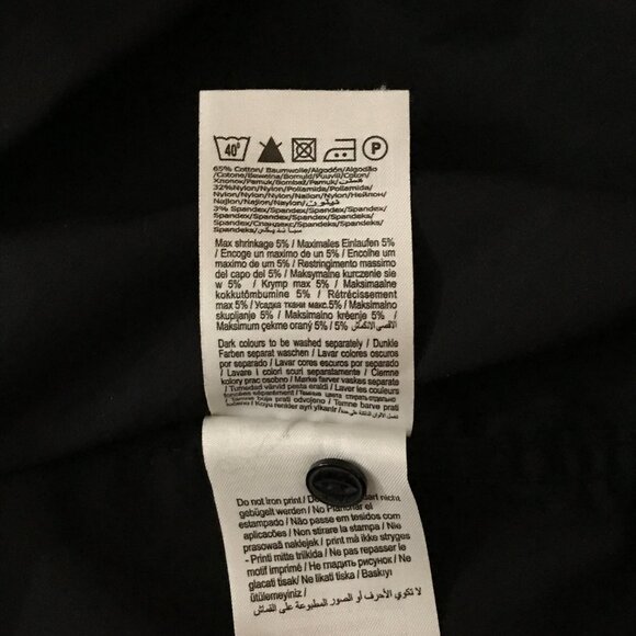Jack & Jones Black Dress Shirt – Rain Shirt L/S Core – Size M - Picture 7 of 7